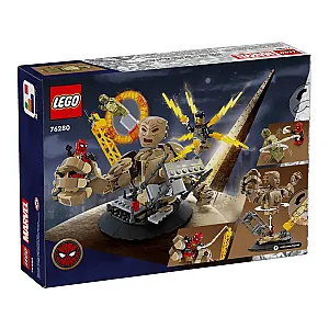LEGO® Marvel 76280 – Omul Păianjen vs Sandman: Bătălia finală