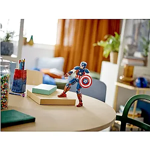 LEGO® Marvel 76258 – Figurină de construcție Captain America