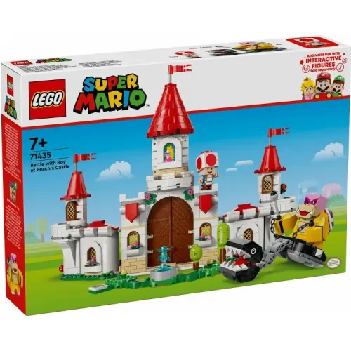 LEGO® Super Mario™ 71435 - Atacul lui Roy asupra Castelului Peach