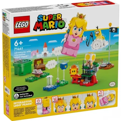 LEGO® Super Mario™ 71441 – Aventuri cu figurina interactivă LEGO® Peach™