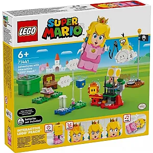 LEGO® Super Mario™ 71441 – Aventuri cu figurina interactivă LEGO® Peach™