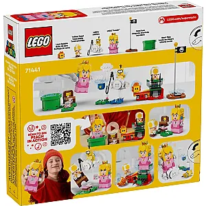 LEGO® Super Mario™ 71441 – Aventuri cu figurina interactivă LEGO® Peach™
