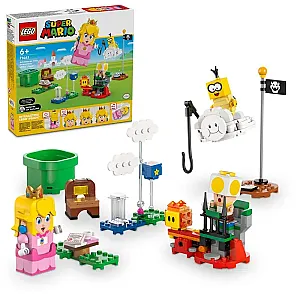 LEGO® Super Mario™ 71441 – Aventuri cu figurina interactivă LEGO® Peach™