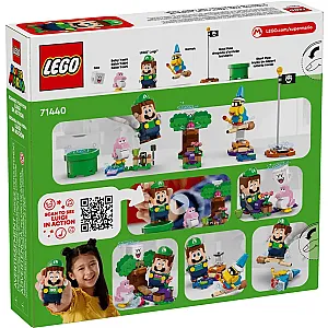 LEGO® Super Mario™ 71440 - Aventuri cu figurina interactivă LEGO® Luigi™