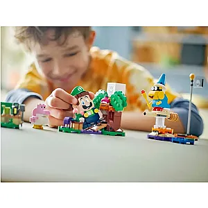 LEGO® Super Mario™ 71440 - Aventuri cu figurina interactivă LEGO® Luigi™
