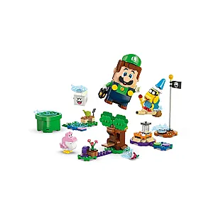 LEGO® Super Mario™ 71440 - Aventuri cu figurina interactivă LEGO® Luigi™