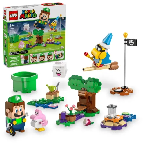 LEGO® Super Mario™ 71440 - Aventuri cu figurina interactivă LEGO® Luigi™