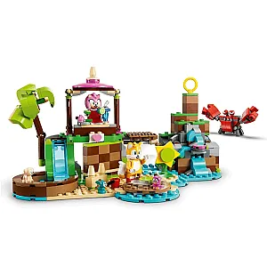 LEGO® Sonic the Hedgehog™ 76992 – Insula lui Amy pentru salvarea animalelor