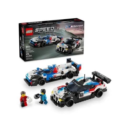 LEGO® Speed Champions 76922 - BMW M4 GT3 & BMW M Hybrid V8 versenyautók 