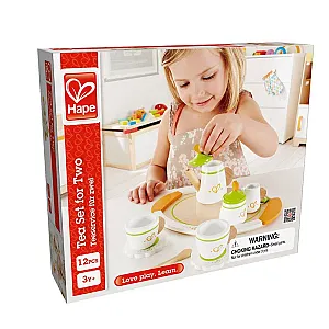Hape Tea Set for Two – Set de ceai pentru două persoane