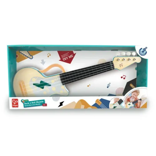 Hape Rock n Roll Ukulele – Fa ukulele gyerekeknek