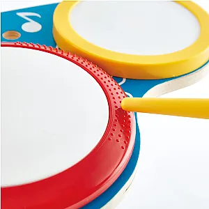 Hape Drum and Cymbal Set – Set de tobe și cinel pentru copii
