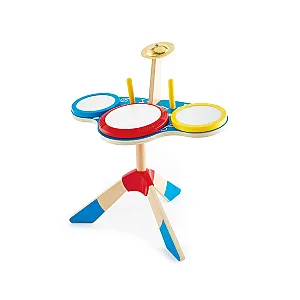 Hape Drum and Cymbal Set – Set de tobe și cinel pentru copii