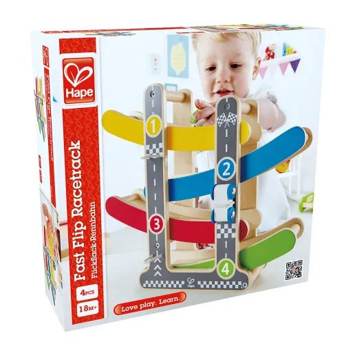 Hape – Fa autópálya versenyautókkal