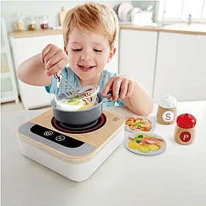 Hape Fun Fan Fryer – Interaktív játék serpenyő és tűzhely