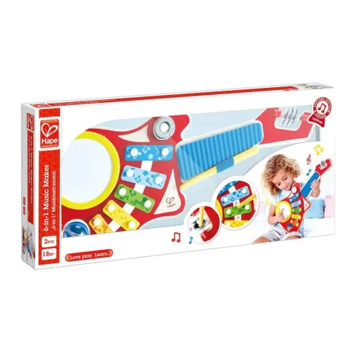Hape 6 az 1-ben zenekészlet