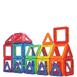 Magformers Basic Starter Set – Set magnetic de construcție, 62 piese