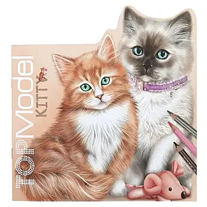 TOPModel Carte de colorat în formă de pisică 1-12713