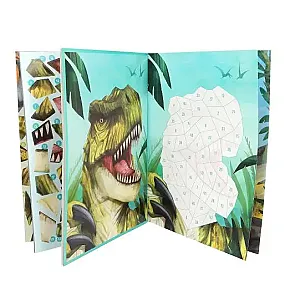 Dino World Number Sticker – Matricázás számok alapján 1-13243