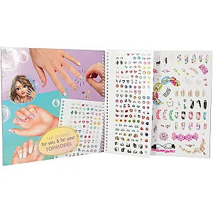 TOPModel Hand Designer – Kreatív körömdizájn tervező könyv 1-13029