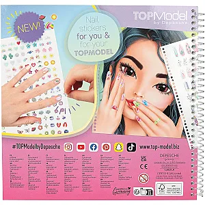 TOPModel Hand Designer – Kreatív körömdizájn tervező könyv 1-13029