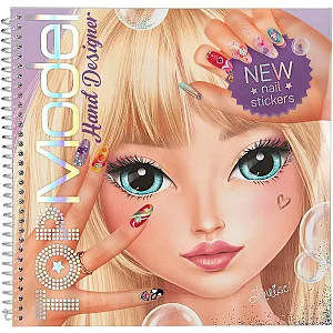TOPModel Hand Designer – Kreatív körömdizájn tervező könyv 1-13029