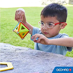 GEOMAG Supercolor, 35 piese– Set magnetic de construcție