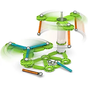 GEOMAG Mechanics Motion Recycled Flywheels, 96 piese