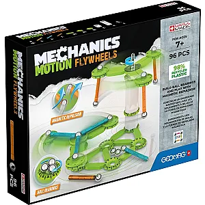 GEOMAG Mechanics Motion Recycled Flywheels, 96 piese