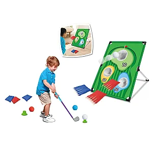 2 az 1-ben sportszett – golf és babzsák dobáló
