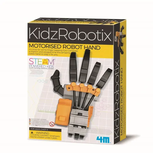 4M KidzRobotix – Motoros robotkéz építőkészlet