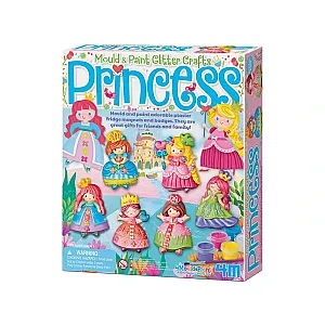 4M Mould & Paint – Prințese – Set creativ de turnare și pictură