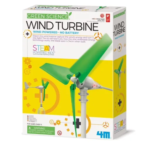 4M Green Science – Szélturbina tudományos készlet
