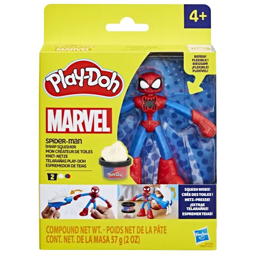 Play-Doh Marvel – Pókember hajlítható figura gyurmával