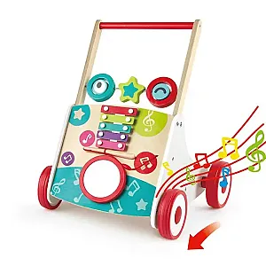 Hape My First Musical Walker – Premergător muzical din lemn