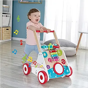 Hape My First Musical Walker – Premergător muzical din lemn