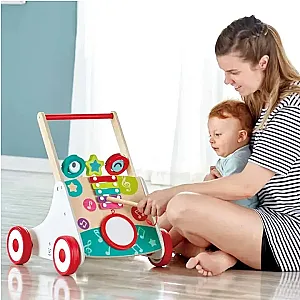 Hape My First Musical Walker – Premergător muzical din lemn