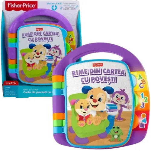 Fisher-Price Cartea de povești în limba română