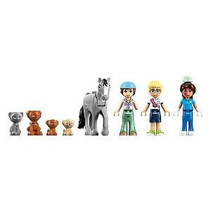LEGO® Friends 42651 – Spital veterinar și grajd pentru cai