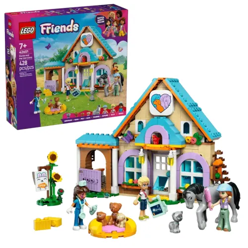 LEGO® Friends 42651 – Ló- és állatkórház
