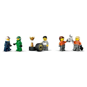 LEGO® City 60445 – F1®-es kamion RB20 és AMR24 F1®-es autókkal