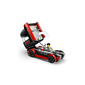LEGO® City 60445 – F1®-es kamion RB20 és AMR24 F1®-es autókkal