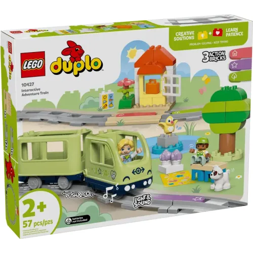 LEGO® DUPLO® 10427 – Tren interactiv de aventură