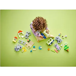 LEGO® DUPLO® 10427 – Tren interactiv de aventură