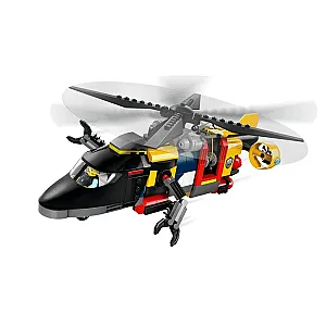 LEGO® City 60462 – Elicopter, camion de pompieri și submarin într-un singur set