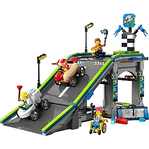 LEGO® City 60460 – Curse fără limite: Rampă de curse