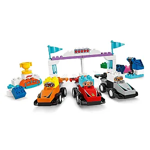 LEGO® DUPLO® 10445 – F1® versenyautók és pilóták