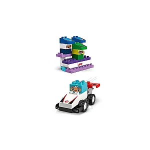 LEGO® DUPLO® 10445 – F1® versenyautók és pilóták