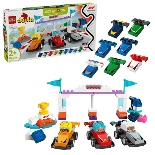LEGO® DUPLO® 10445 – Mașini și piloți F1®