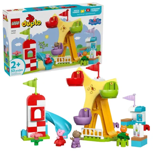 LEGO® DUPLO® Peppa Pig 10453 – Parc de distracții